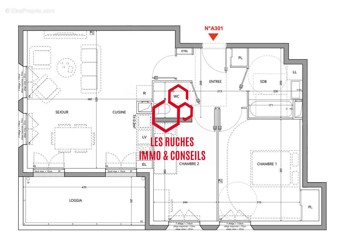Appartement à CLICHY-SOUS-BOIS