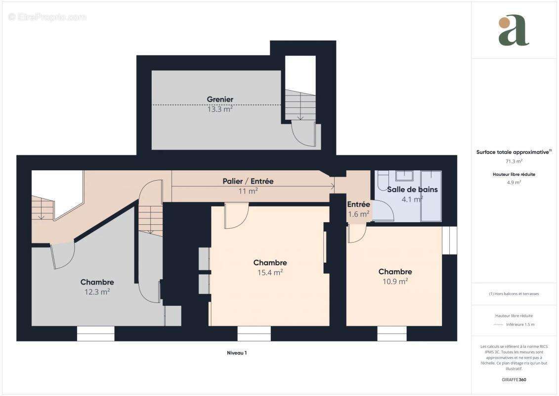 Maison à SAINT-MARTIN-DE-BONFOSSE