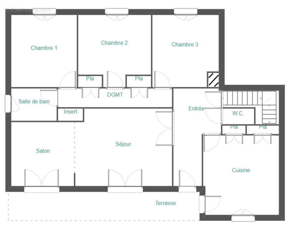 Maison type 4 de 105 m2 sur son terrain de 1664 m2 - photo 19