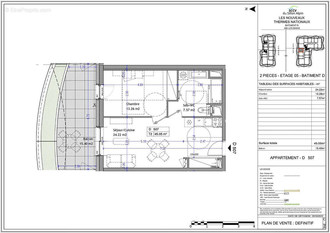 Appartement à AIX-LES-BAINS
