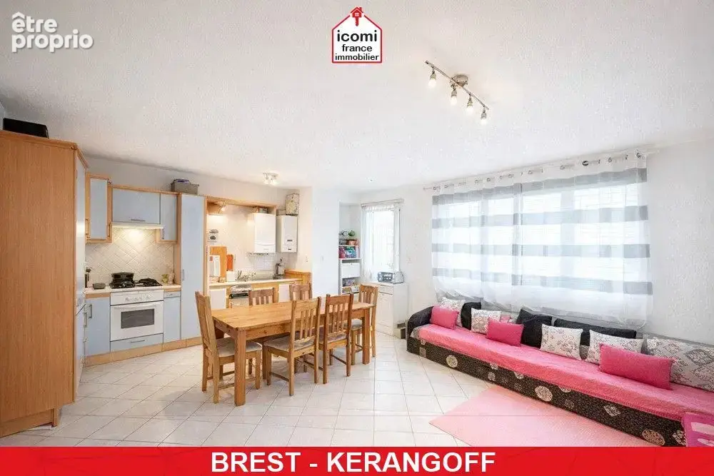 Finistere - brest (29200) - special investisseur - appartement - 2 chambres - dalle beton - locataire en place -  secteur calme  - photo 2