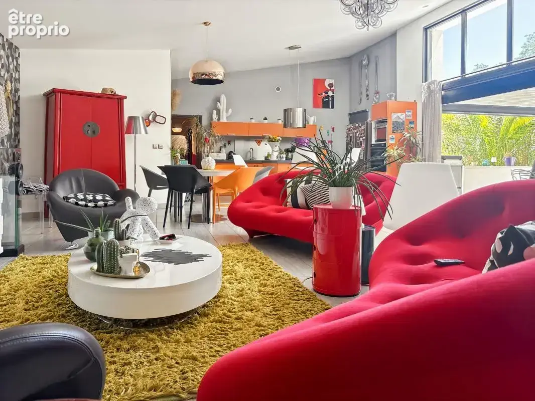 Saint-Péray – Maison contemporaine de plain-pied 181 m² avec piscine, studio indépendant et vue nature - photo 7