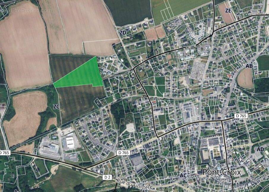 Terrain à PONT-CROIX