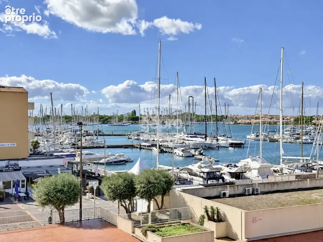 Réf : 2364 - Vente 2 Pièces avec Garage, vue Port au Cap d'Agde ! - photo 1