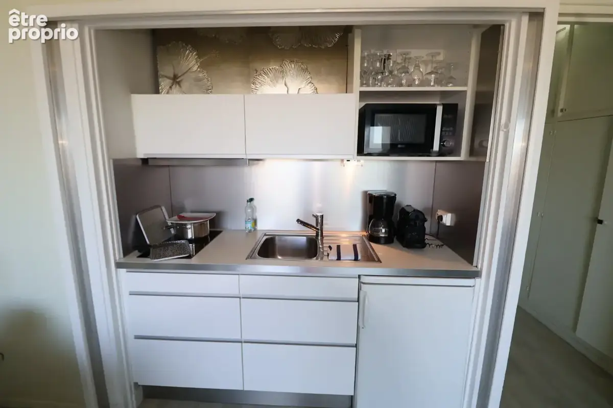 Rare face mer à un étage idéal  beau studio de 28 m2 avec balcon - photo 9