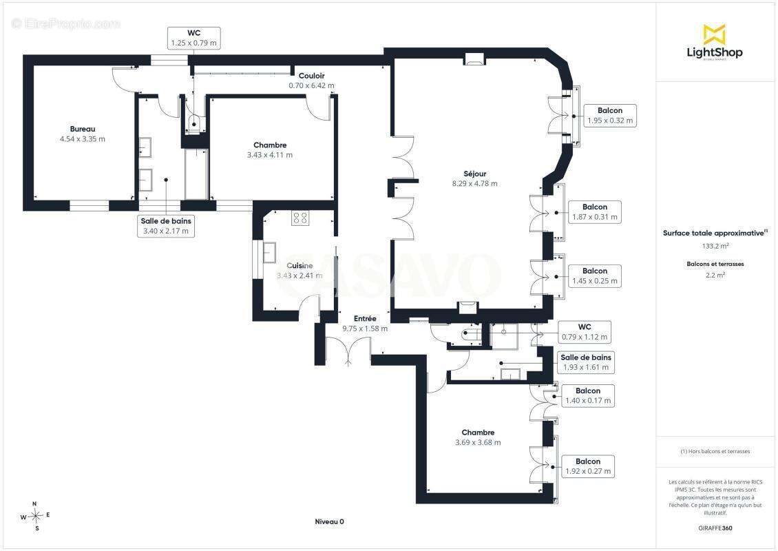 Appartement à PARIS-14E