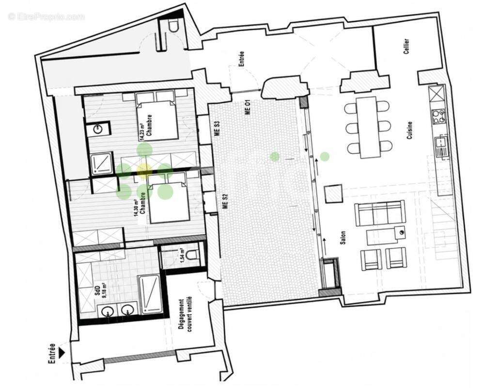 Appartement - photo 3