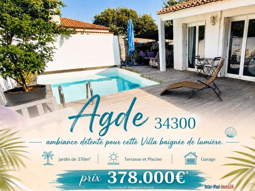 Maison à AGDE
