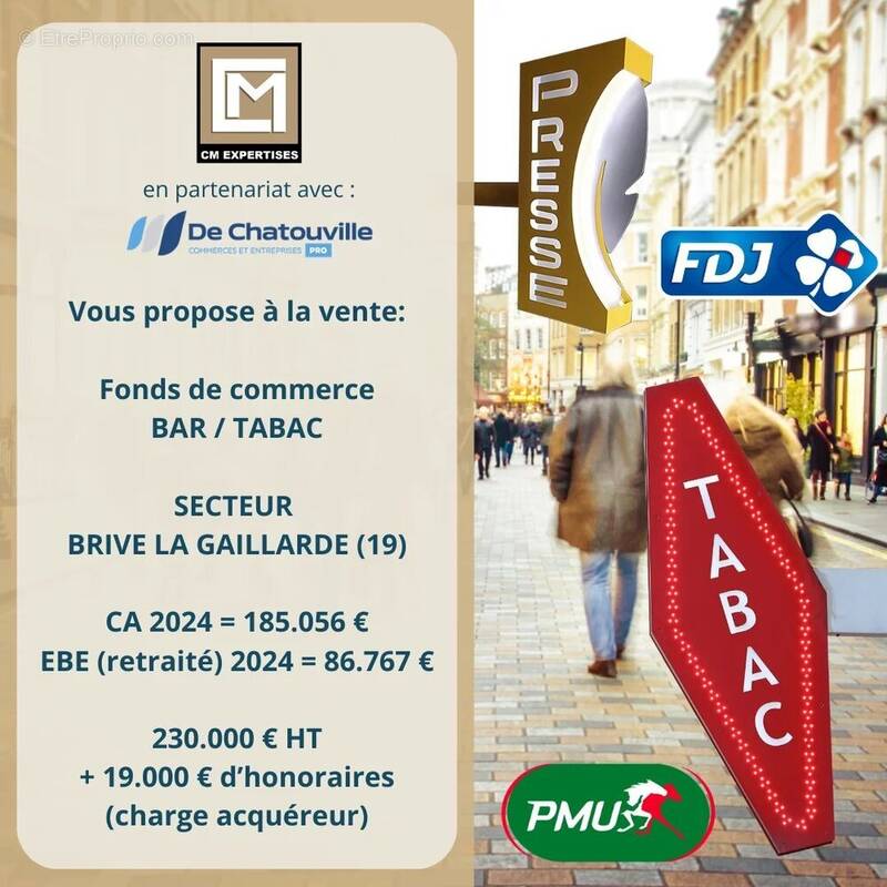 Commerce à BRIVE-LA-GAILLARDE