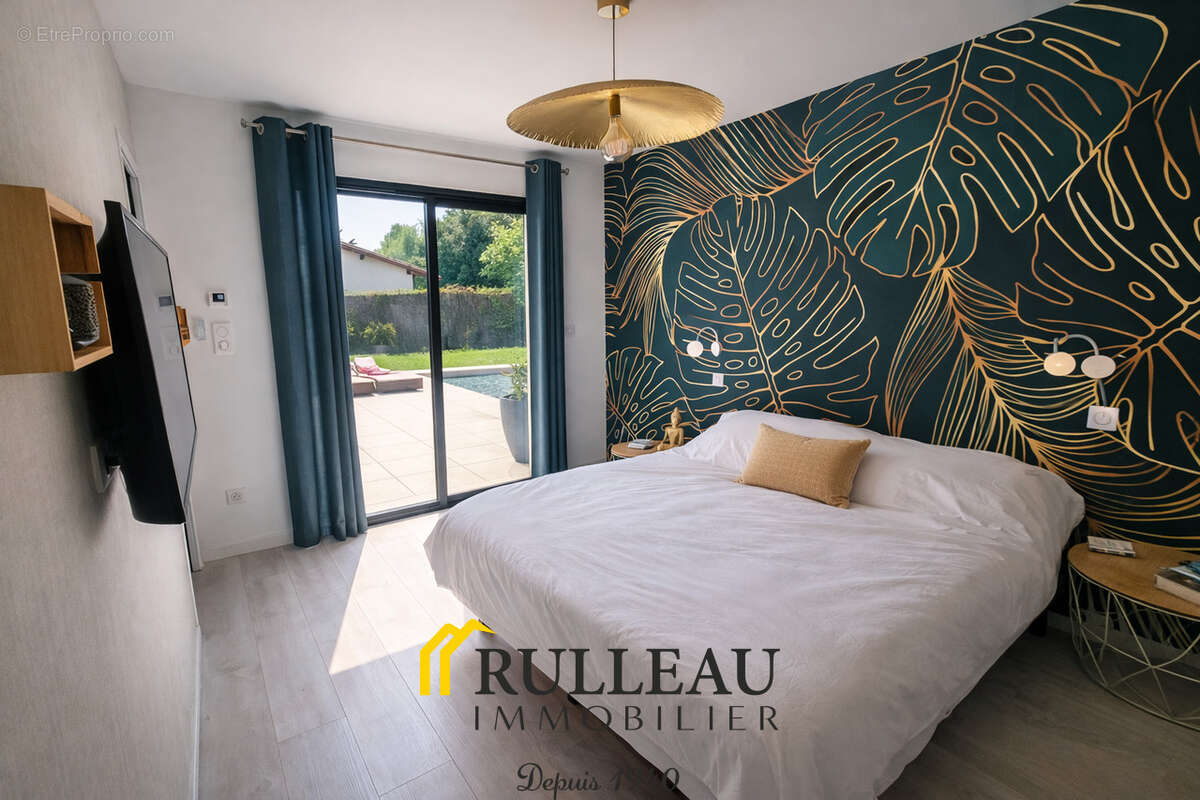 AMBARES, maison contemporaine de 138 m2 de SH -  plain pied - 4 chambres (dont 1 suite parentale) et 1 bureau - photo 9