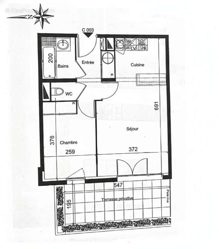 Appartement à GUJAN-MESTRAS