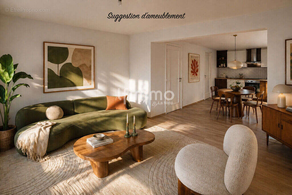 Appartement 3/4 pièces avec terrasse et parking - photo 4