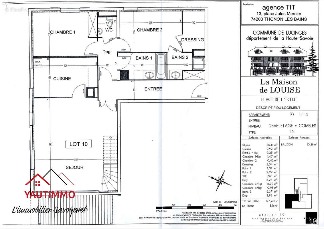 Appartement à LUCINGES