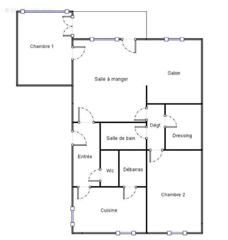 Appartement à TOURLAVILLE