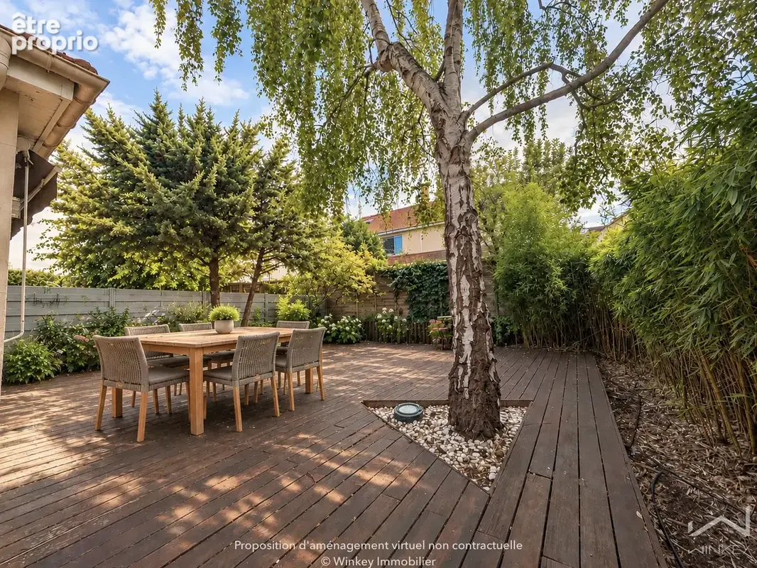 Nanterre plateau / mont-valérien   maison familiale 4 chambres   jardin-terrasse   calme - photo 2