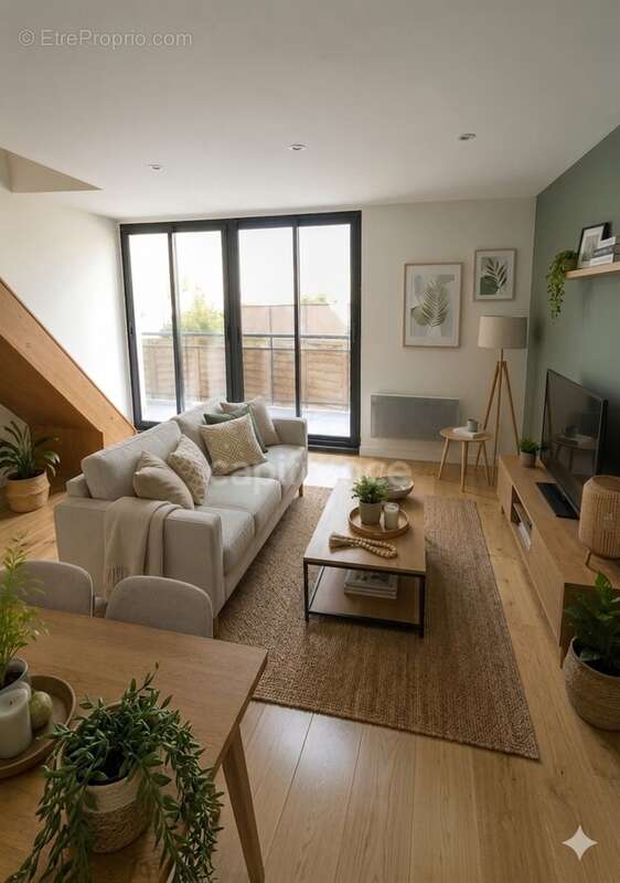 Dpt Val de Marne (94), à vendre CHAMPIGNY SUR MARNE appartement T4 de 62,24 m² - photo 2