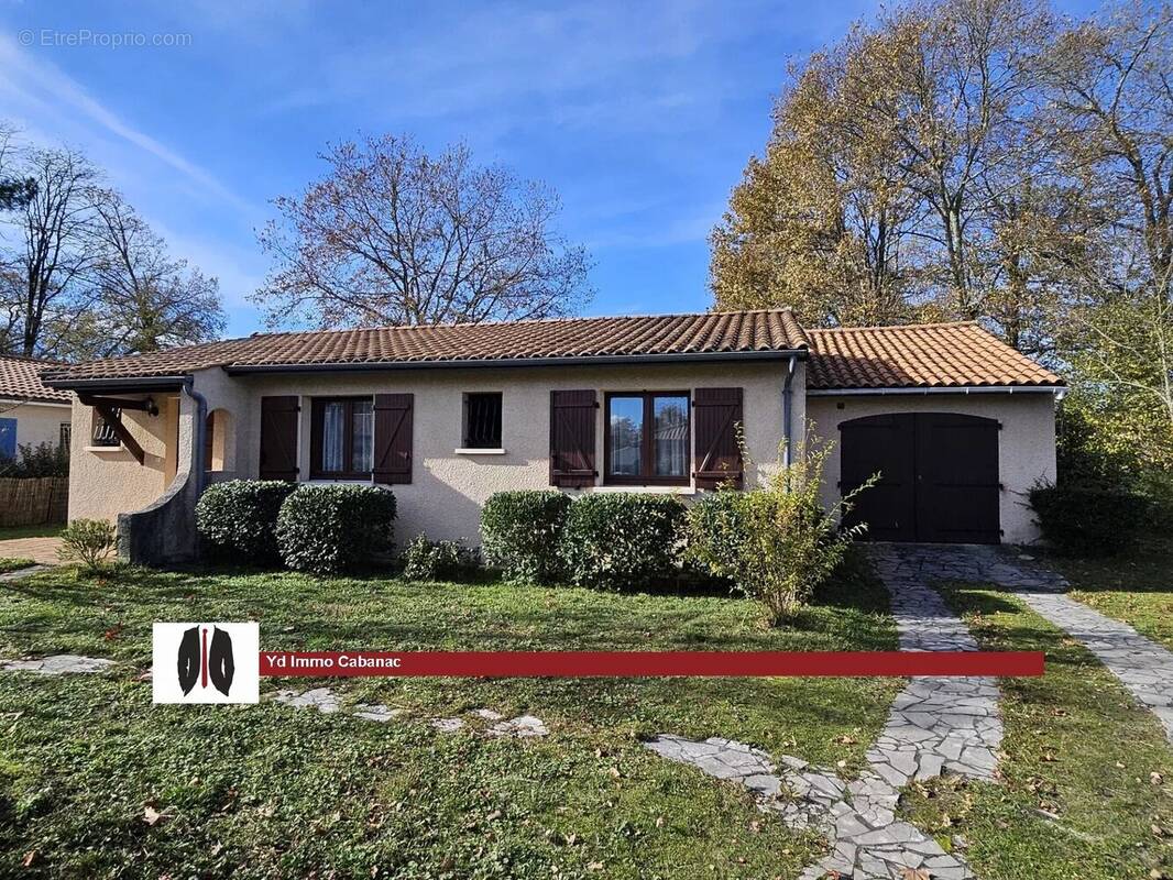 Maison à CABANAC-ET-VILLAGRAINS