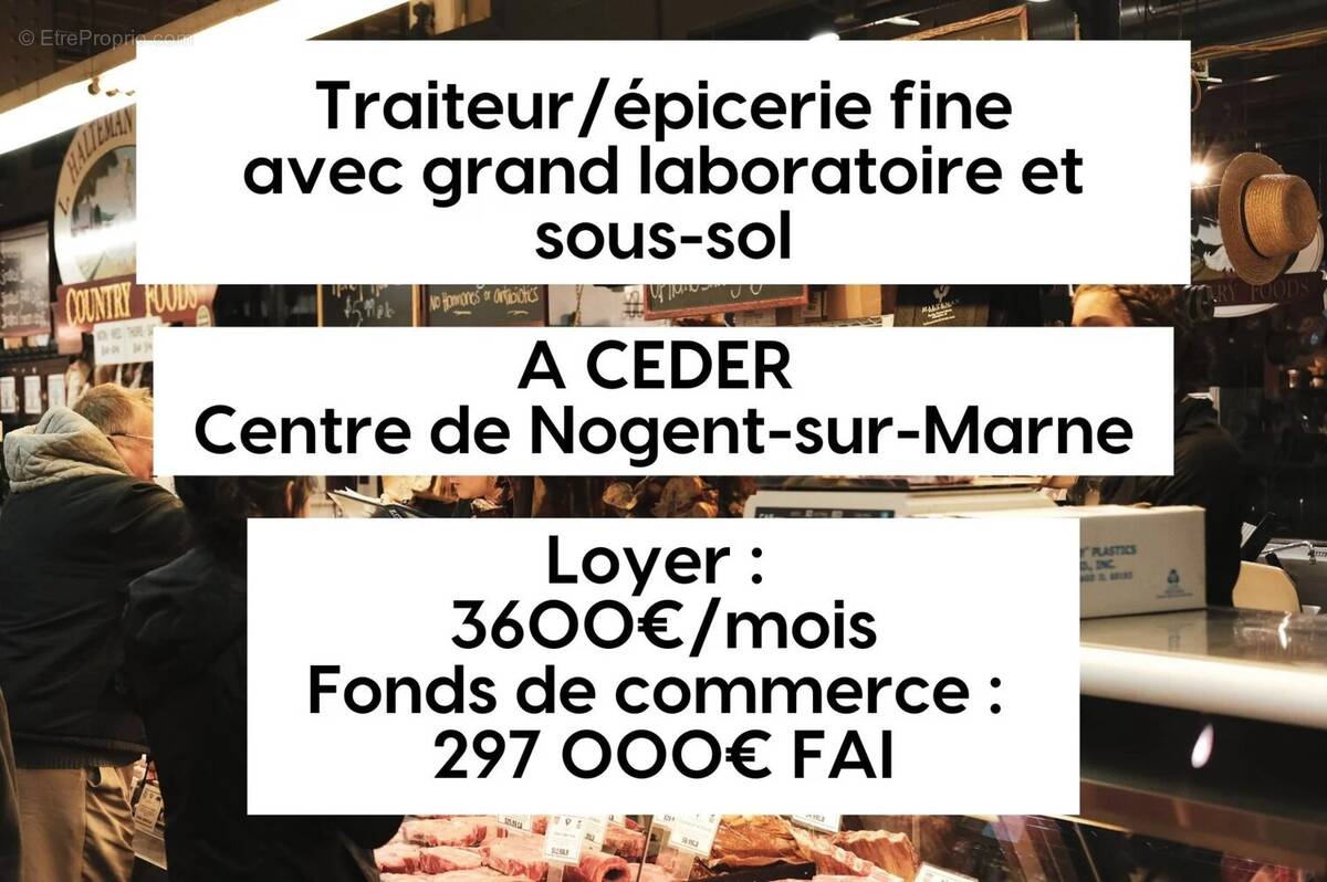 Commerce à NOGENT-SUR-MARNE