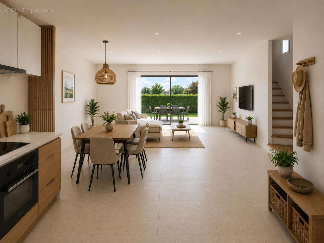 SAUVIAN - Villa individuelle neuve 81m² avec garage et jardin - photo 2