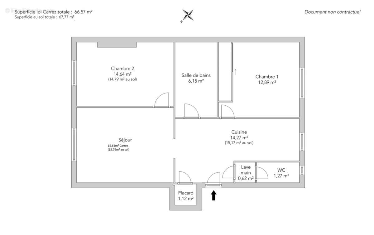 Appartement à PARIS-14E