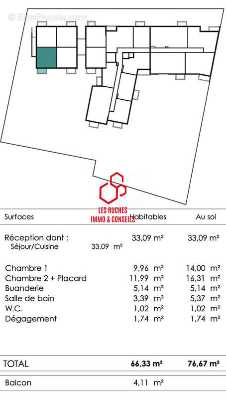 Appartement à MELUN