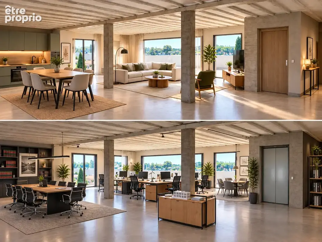 Local professionnel ou appartement a vendre - 180 m2 avec terrasse de 200 m2 - photo 2