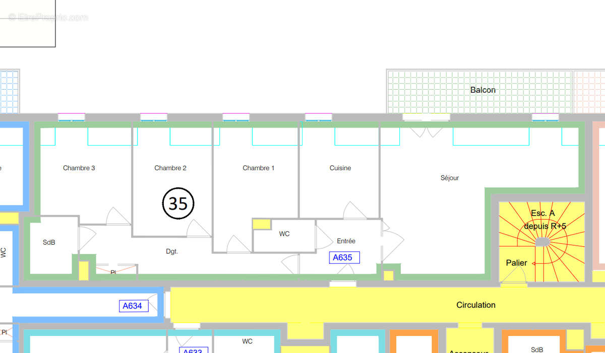 Appartement à LE MANS