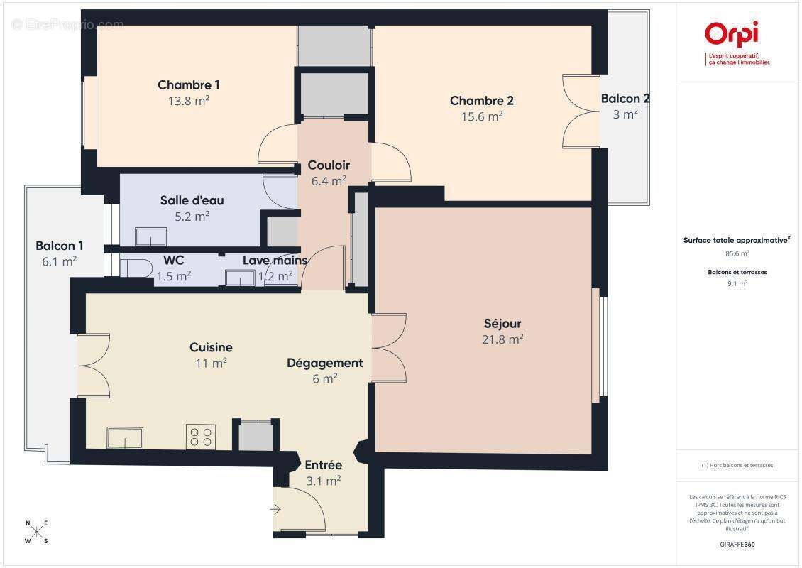 Appartement à CHAMBERY