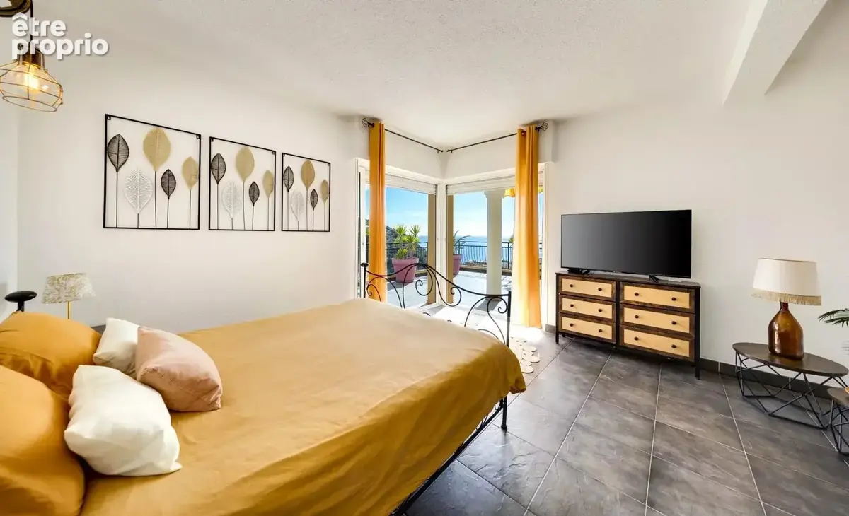 Eze, belle propriété au calme, vue mer. - photo 10