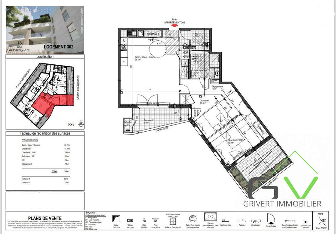 Appartement à NIMES