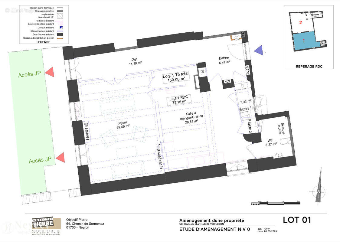 Appartement à VERNAISON