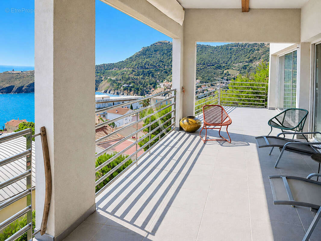 Cerbère  villa contemporaine avec vue mer panoramique - photo 9