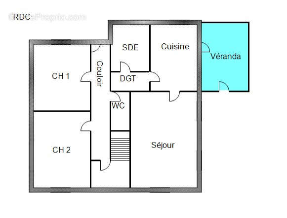 Appartement à FOURCHAMBAULT