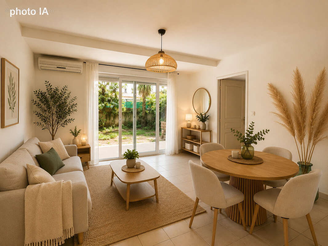 Appartement T2 RDC + JARDIN proche toutes commodités - photo 4
