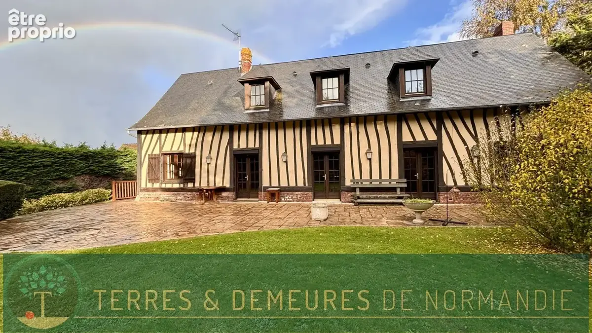 Charme normand aux portes des 3 villes soeurs, comprenant 195m² habitables, 4 chambres et près de 3000m² de terrain, Normandie 7 - photo 11