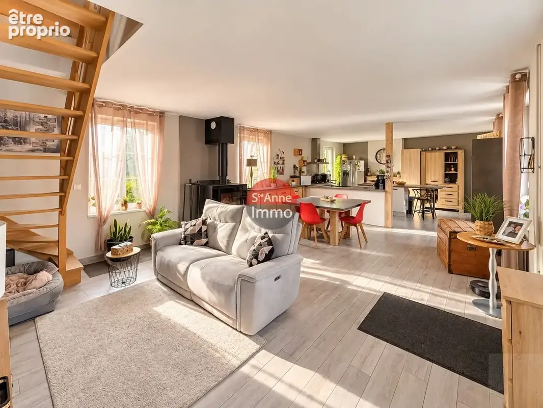 Champien - 120m2 - corps de ferme - 3 chambres - autonomie de plain pied - dependances - garage - cour - jardi - photo 2