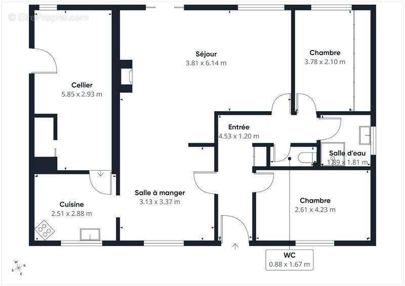 Maison à TREIZE-SEPTIERS