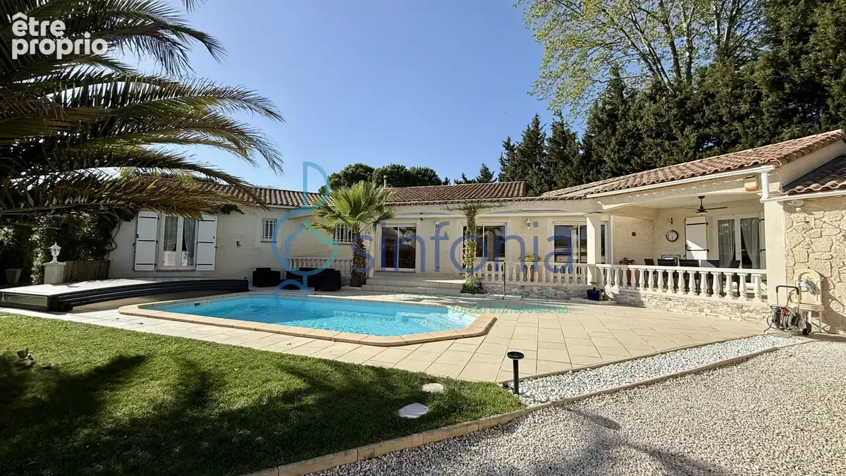 Superbe villa familiale avec piscine et espace professionnel à deux pas d’Uzès - photo 2