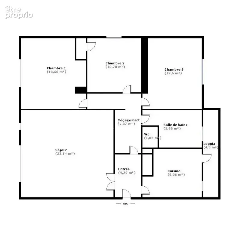 RARE AU CHESNAY : Appartement familial de 84 m2 au calme absolu, à deux pas de Versailles - photo 5