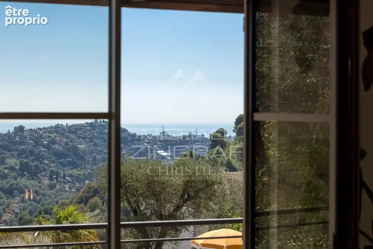 Nice - Bellet - Villa rénovée avec piscine, vue dégagée - photo 12