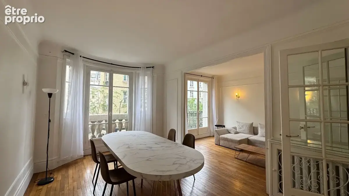 Secteur grenelle commerce appartement 3/4 pieces etage noble immeuble ravalé - photo 3