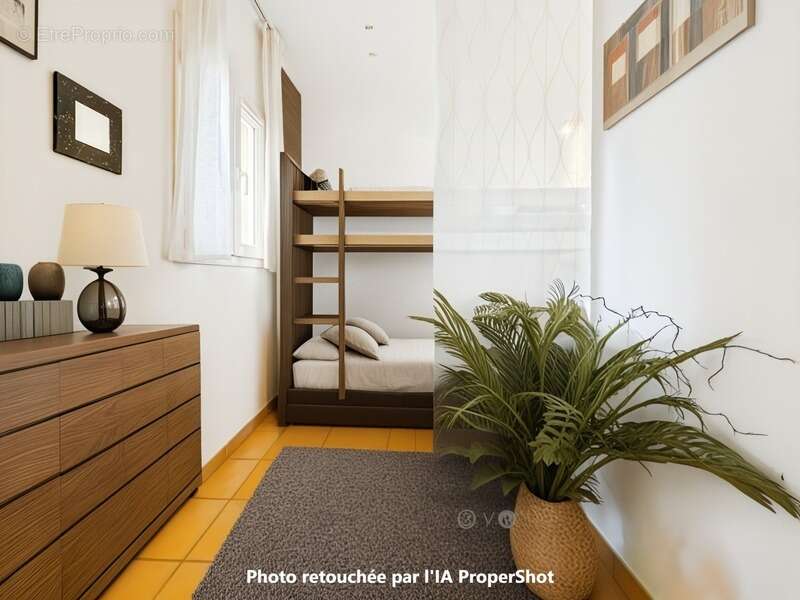 appartement REZ de JARDIN,résidence du lac, 31 m2, chambre ouverte, grande salle de douche, rangements, cave collective - photo 16