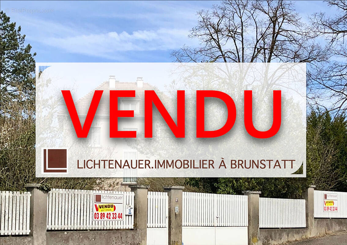 Maison à RIEDISHEIM