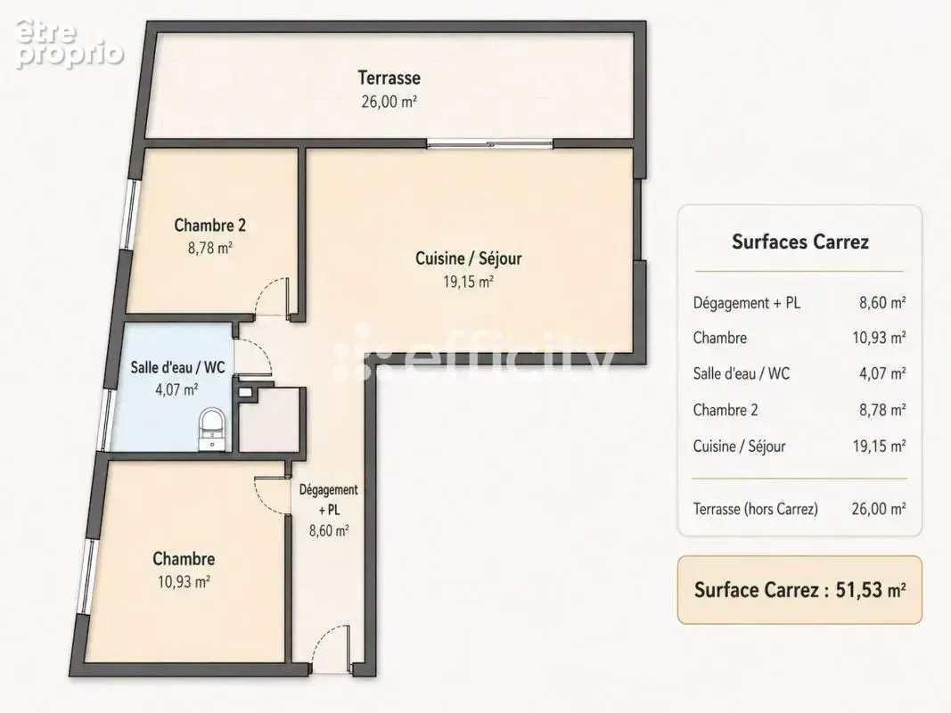 Appartement - photo 3