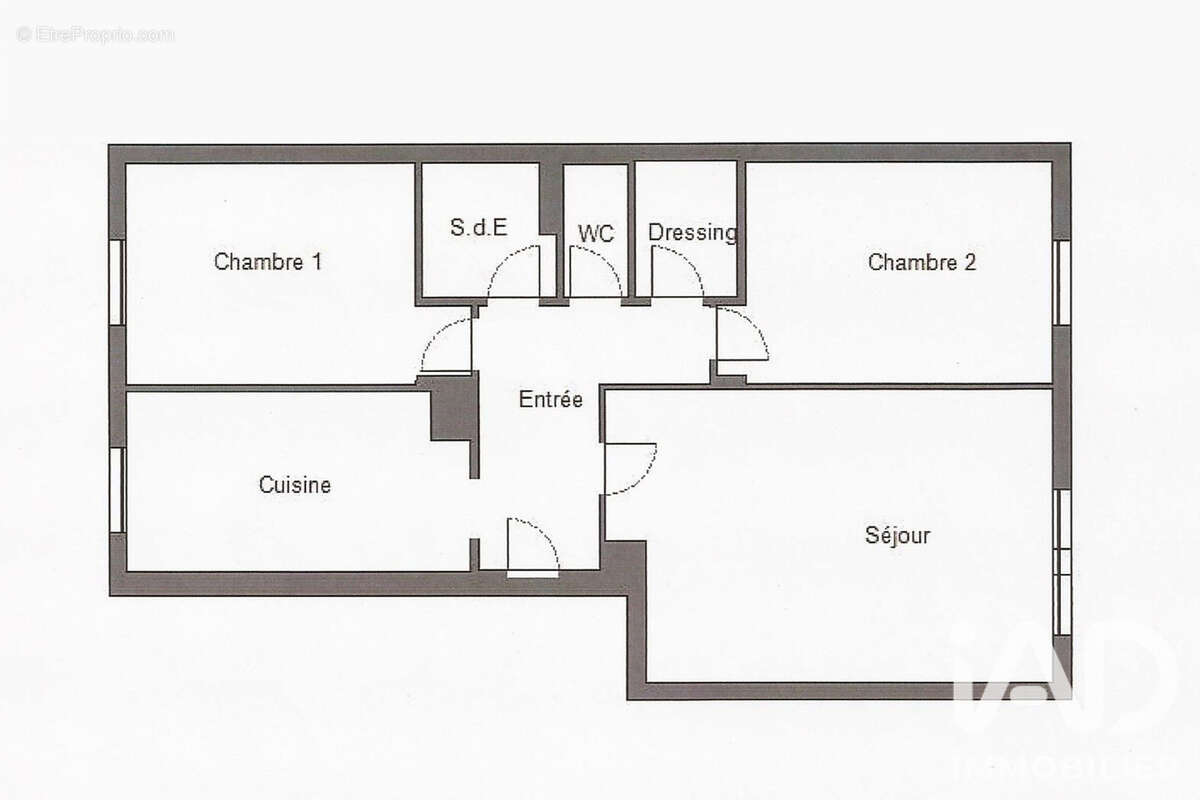Appartement 55 m² à Versailles  - photo 4