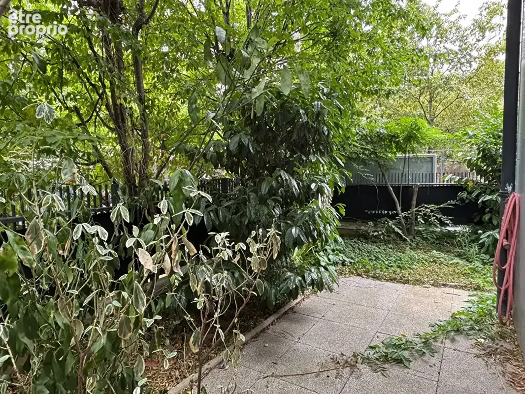 Jardin privatif de 44m2 en bordure de Parc Marguertite Yourcenar - photo 5