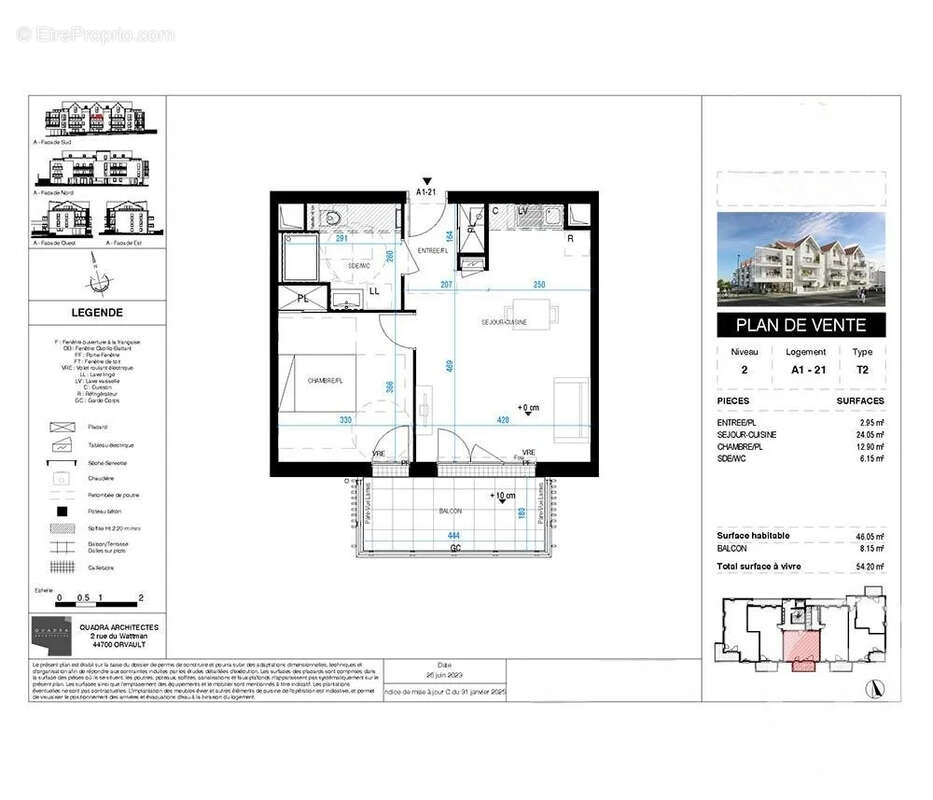 Appartement à PORNIC