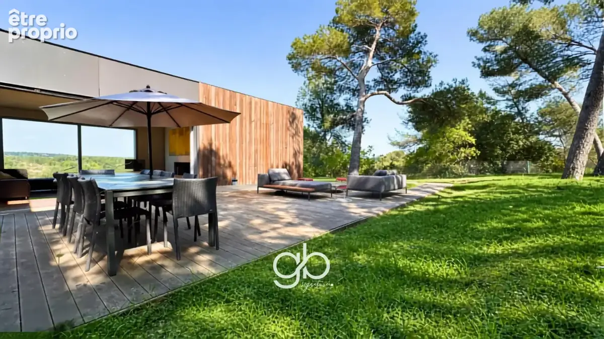 Maison à vendre à castelnau-le-lez   villa d’architecte de 248 m2, 5 suites, piscine et vue pic saint-loup - photo 2