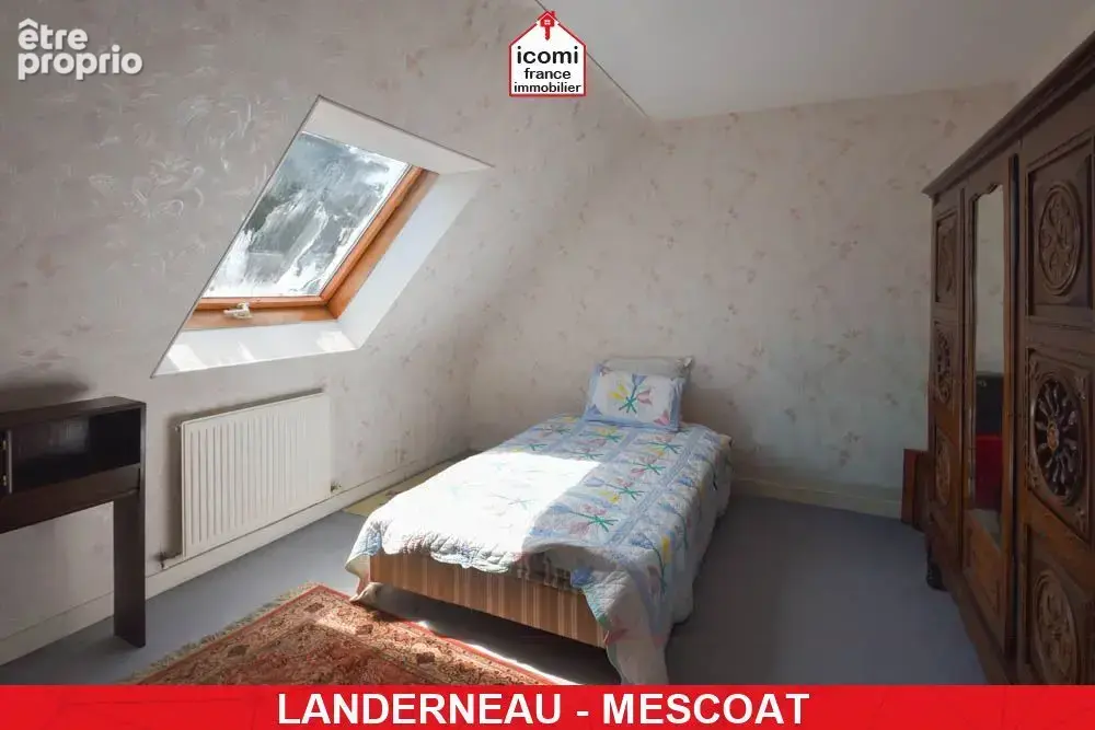 Finistere - landerneau (29800) - a vendre - maison individuelle de 134 m²- 5 chambres - jardin clos de 1100m² - sous sol complet - photo 9