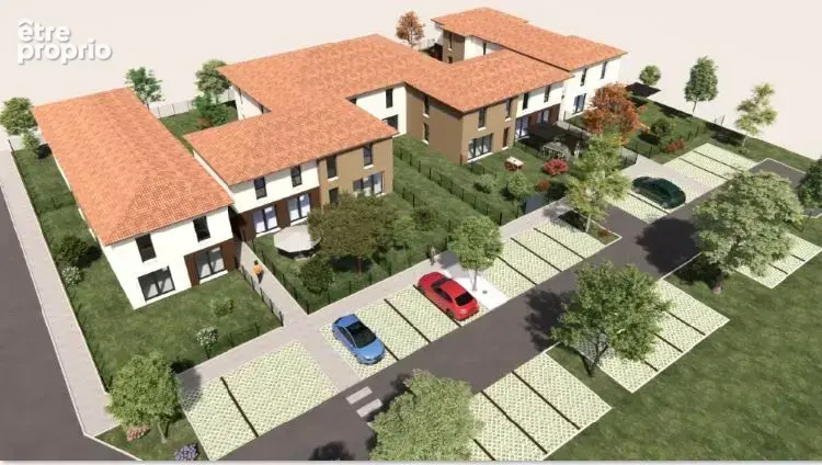 Maison neuve de 84m2 lot 6 en BRS ( bail réel solidaire)  à FRANS - photo 2